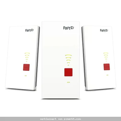 FRITZ!Mesh Set 2700 3er-Set 3x FRITZ!Repeater 2700, WiFi 7 Dual-Band bis zu 6.500 Mbit/s