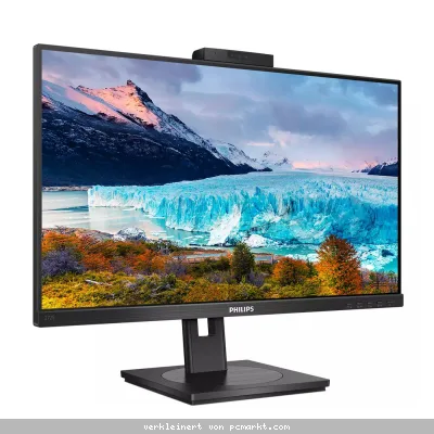 Philips 272S1MH Office Monitor - IPS, Höhenverstellung, Webcam