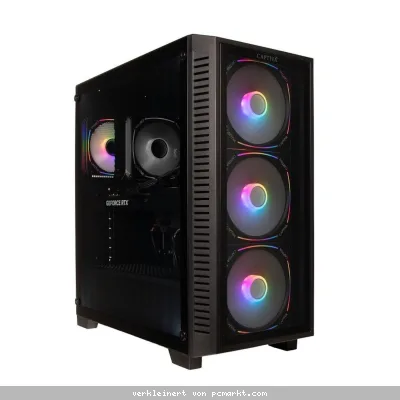 Captiva Highend Gaming PC R88-741 AMD Ryzen 7 7800X3D, 64GB DDR5 RAM, 2TB M.2 SSD, AMD Radeon RX 9070 XT (16GB GDDR6), Windows 11 Home
