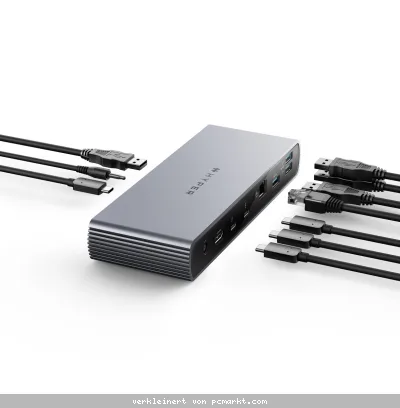 HyperDrive Thunderbolt 4-Dockingstation (HDTB4D-EU) 4K, 96W, Hi-Res-Audio
