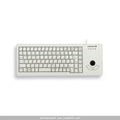 Cherry XS Trackball Keyboard, hellgrau, USB
