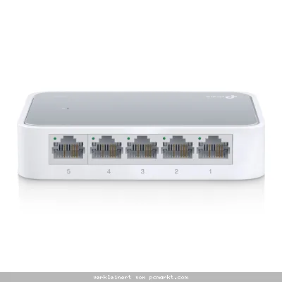 TP-Link TL-SF1005D Netzwerk-Switch 5-Port, Unmanaged, 5x 100 Mbit/s RJ45