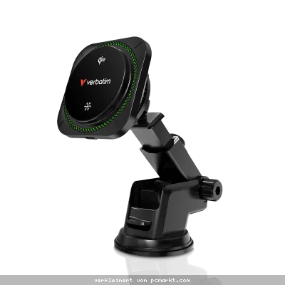 VERBATIM Charge ´n´ Drive Qi2 - magnetisches kabelloses Autoladegerät, RGB