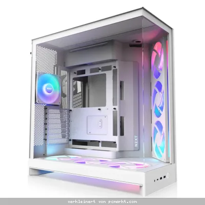 NZXT H9 FLOW RGB+ (2025) weiß | PC-Gehäuse