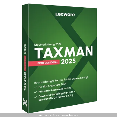 TAXMAN professional 2025 (1-Platz Lizenz)