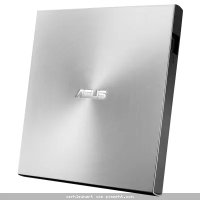 ASUS ZenDrive U9M, Silber [externer DVD-Brenner, USB-Typ-C-Unterstützung]