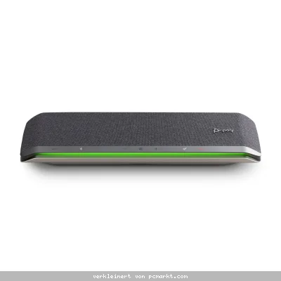 Poly Sync 60 Konferenzlautsprecher, USB-A- und C-Anschluss, Bluetooth, 6 Mikrofone, Vollduplex-Audio