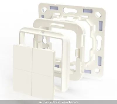 Shelly BLU Wall Switch 4 Adapter Busch-Jaeger
