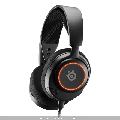 SteelSeries Gaming Headset Arctis Nova 3 kabelgebundenes Gaming Headset, schwarz