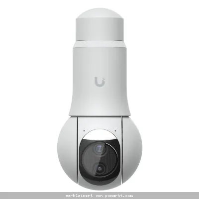 Ubiquiti G6 PTZ Überwachungskamera Weiß 8MP (3840x2160), PoE, IP66-Wetterschutz, 30m Nachtsicht, PTZ mit 10x Hybrid-Zoom