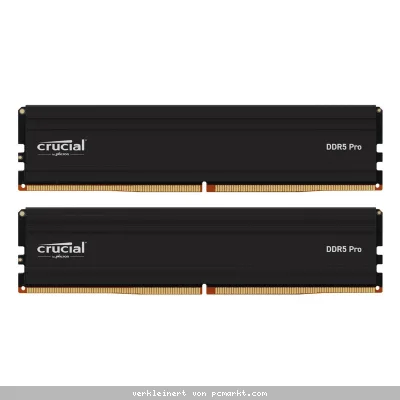 Crucial Pro 48GB Kit (2x24GB) DDR5-5600 CL46 UDIMM Arbeitsspeicher