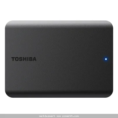 Toshiba Canvio Basics HDD 1TB Schwarz Externe Festplatte, USB 3.2 Gen 1x1 (5 Gbit/s)