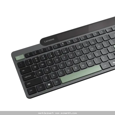 Lenovo Bluetooth-Tastatur mit Selbstladefunktion (schwarz)