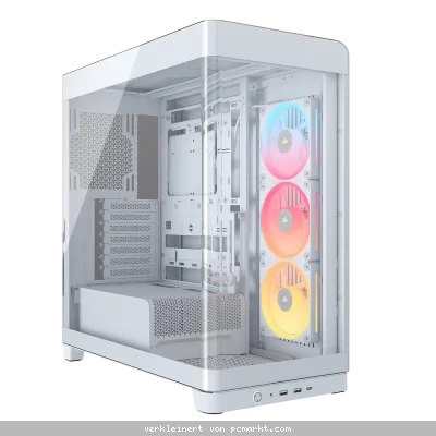 CORSAIR FRAME 4500X LX-R RGB LINK weiß | PC-Gehäuse