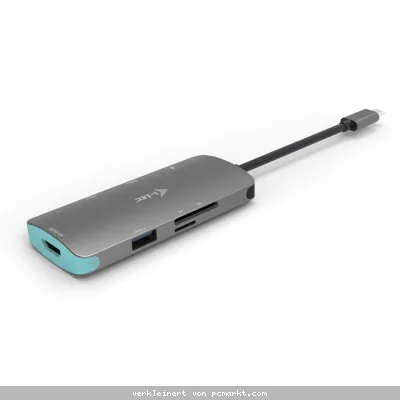 i-tec USB-C Metal Nano Dock [4K HDMI Power Delivery 60 W]