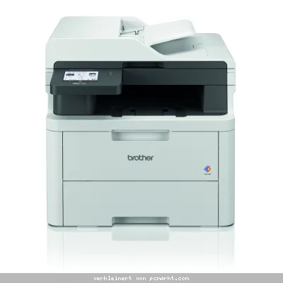 Brother MFC-L3740CDWE FarbLaser-Multifunktionsdrucker Kompaktes 4-in-1 Farb-LED Multifunktionsgerät mit WLAN/LAN, ADF und Duplexdruck