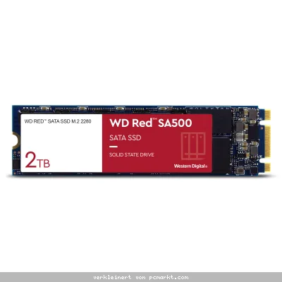WD Red SA500 SSD 2TB M.2 2280 SATA - internes Solid-State-Module