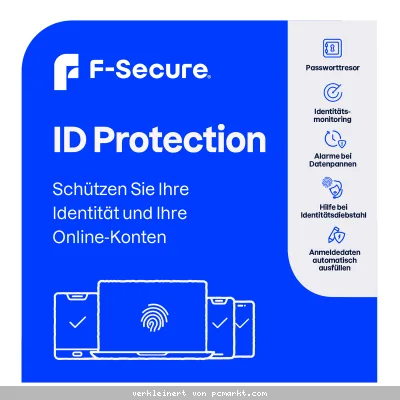 F-Secure ID Protection [5 Geräte - 1 Monat] - Abonnement mit wiederkehrender Zahlung