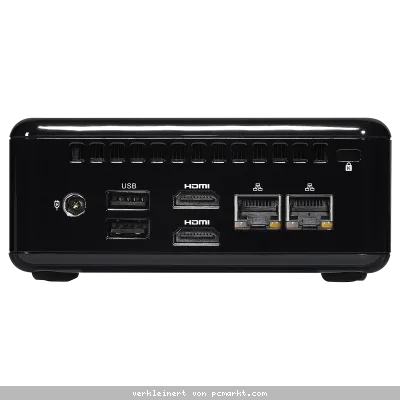ASROCK 4x4 BOX 90PXGC70-P0EAY100 AMD Ryzen 7640U, 2x DDR5, USB 4, SATA3, M.2, HDMI, DisplayPort, 2x LAN, Wi-Fi 6E, Bluetooth, oOS