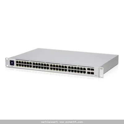 Ubiquiti Standard 48-Port PoE Managed Switch 48x Gigabit Ethernet (32x PoE+, max. 195W), 4x SFP