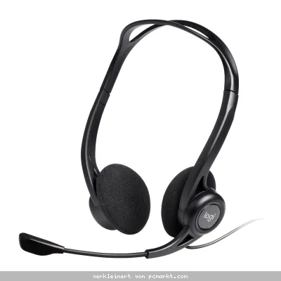 Logitech Stereo-Headset PC 960, USB-Abschluss Plug & Play
