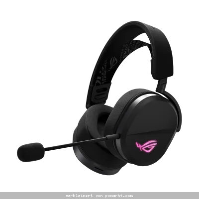 ASUS ROG Pelta Gaming Headset mit Bluetooth, 2,4 GHz, 50-mm-ROG-Titanmembran-Treibern, 10-mm-Superbreitband-Boom-Mikrofon