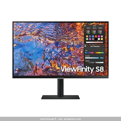 Samsung ViewFinity S8 S32B800PXP Office Monitor - 4K, IPS, USB-C