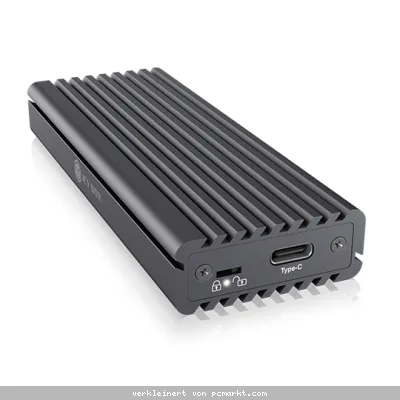 ICY BOX IB-1817MC-C31 Gehäuse für 1x M.2 NVMe & SATA SSD mit USB Type-C Anschluss