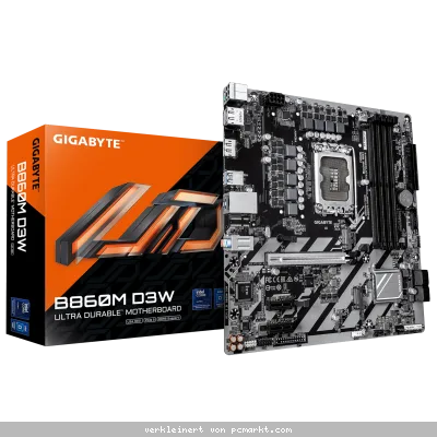 GIGABYTE B860M D3W Mainboard Sockel 1851