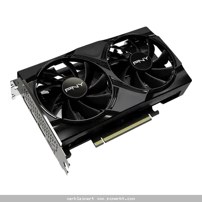 PNY GeForce RTX 5050 Dual Fan Grafikkarte - 8GB GDDR6, HDMI, 3x DP
