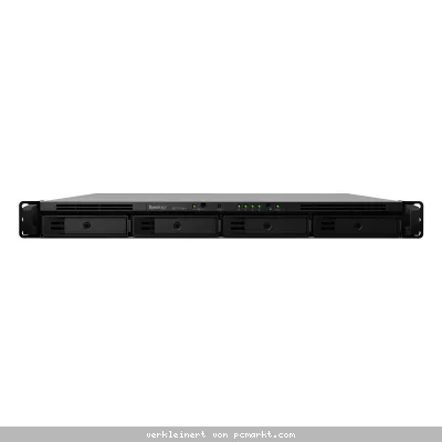 Synology DiskStation RS1619xs+ 4-Bay NAS [0/4 2,5"/3,5" HDD/SSD, 4x Gigabit LAN, 2x USB 3.0, 8GB RAM]
