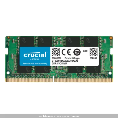 Crucial 8GB DDR4-3200 CL22 SO-DIMM Arbeitsspeicher