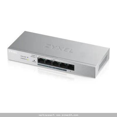 Zyxel GS1200-5HP v2 Web Managed Switch [5x Gigabit Ethernet, 4x PoE+]