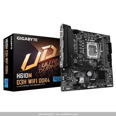 GIGABYTE H610M D3H WIFI DDR4 Mainboard Sockel 1700