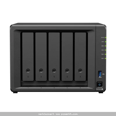 Synology DiskStation DS1525+ NAS 5-Bay AMD Ryzen™ V1500B, 8GB DDR4 RAM, 0/5 HDD/SSD
