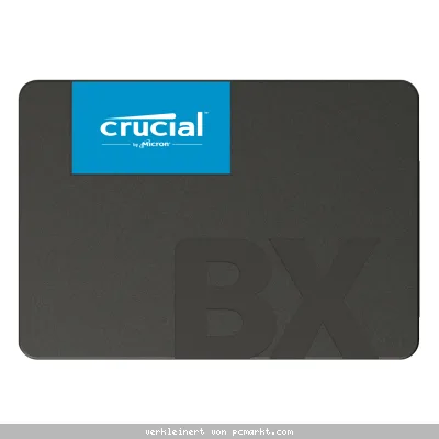 Crucial BX500 SSD 500GB 2.5 Zoll SATA 6Gb/s - interne Solid-State-Drive