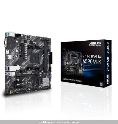 ASUS Prime A520M-K Mainboard Sockel AM4