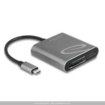 Delock USB Type-C™ Card Reader für SD Express und CFexpress Speicherkarten