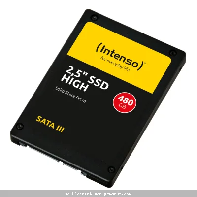Intenso High Performance SSD 480GB 2.5 Zoll SATA Interne Solid-State-Drive