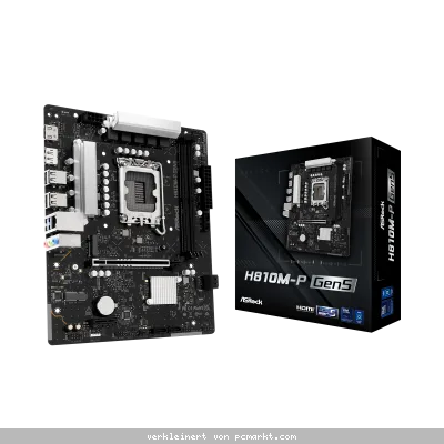 ASRock H810M-P Gen5 Mainboard Sockel 1851