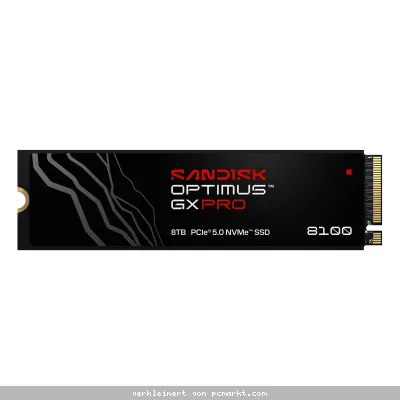 SanDisk Optimus GX PRO 8100 SSD 8TB M.2 2280 PCIe Gen5 Internes Solid-State-Module