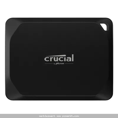 Crucial X10 Pro Portable SSD 1TB Schwarz Externe Solid-State-Drive, USB 3.2 Gen 2x2