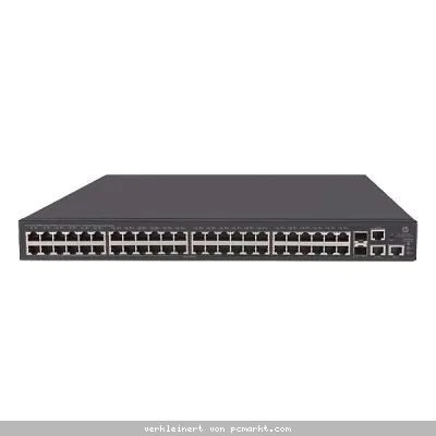 HPE OfficeConnect 1950 48G 2SFP+ 2XGT PoE+ Switch [mit Festanschluss, Web-Managed]