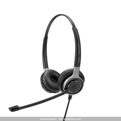 EPOS Headset IMPACT SC 660, Stereo, kabelgebunden Easy Disconnect, binaurales Premium-Headset mit Kopfbügel, für Wideband und Narrowband Telefone, ink