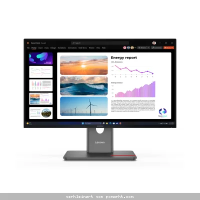 Lenovo ThinkVision P24Q-40 23.8" QHD IPS, 120HZ, 6ms, HDMI, DisplayPort, USB-C (PD 15W)