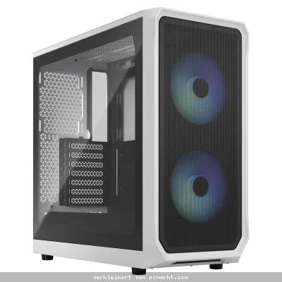 Fractal Design Focus 2 RGB White TG | PC-Gehäuse