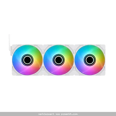 Thermaltake CT120 EX INFINITY ARGB Sync White 3er-Pack Gehäuselüfter