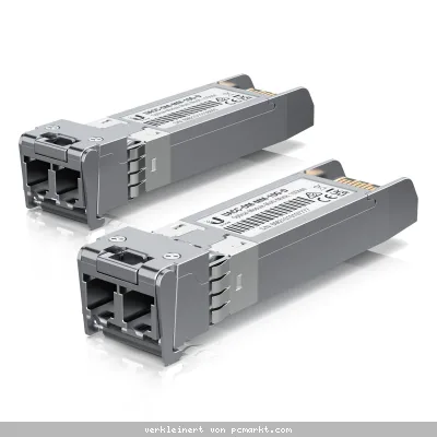 Ubiquiti UACC-OM-MM-10G-D-2 Transceiver-Modul 2er Pack [SFP+, Multi-Mode, 10 Gbit/s, LC-Duplex]