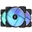 Fractal Design Aspect 14 RGB PWM Black Frame 3-Pack [140mm Gehäuselüfter]
