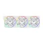Thermaltake TS120 EX RGB White 3er-Pack | Gehäuselüfter